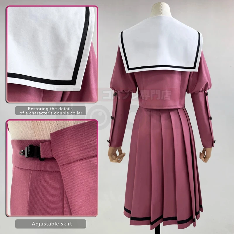 

The Fragrant Flower Blooms with Dignity Anime Waguri Kaoruko Cosplay Costume JK Skirt Uniform Daily Halloween Christma3'd,5;h.9/