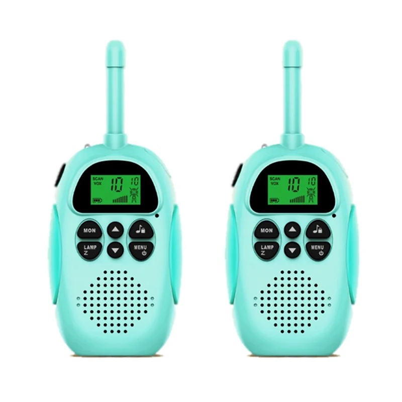 ABUM-1Para Bezprzewodowych Radiotelefonów Dziecięcych Walkie Multi Walkie-Talkie Interaktywne Zasięg 3KM Transmisja Dla Dzieci