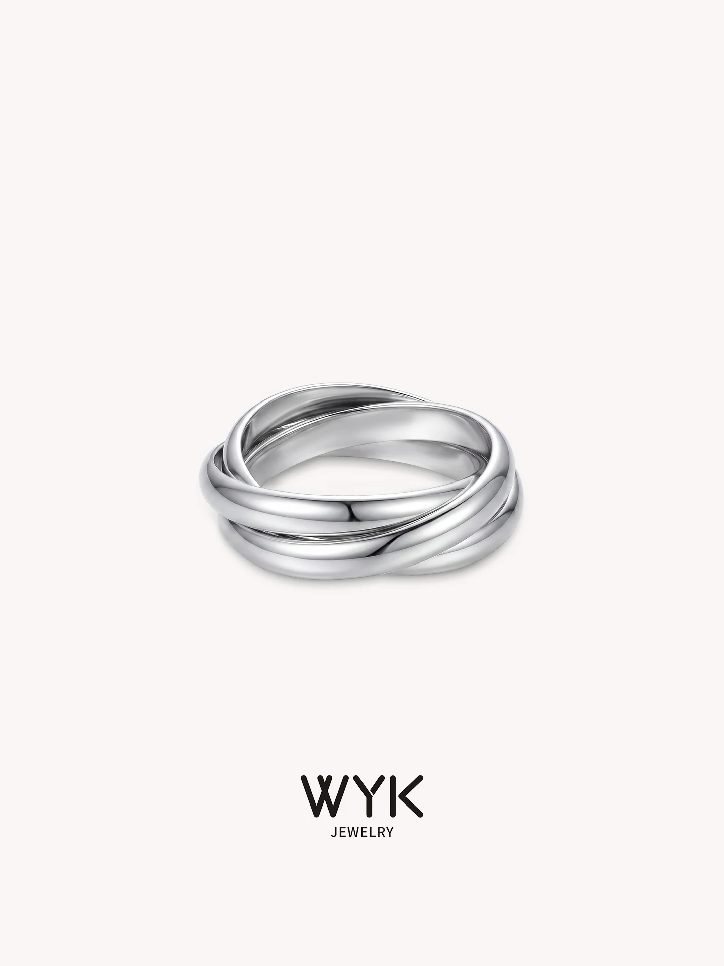 fashionable-commuter-three-ring-band-ring-for-women-simple-daily-wear-stackable-finger-ring-gift-for-girlfriend-copper-plated