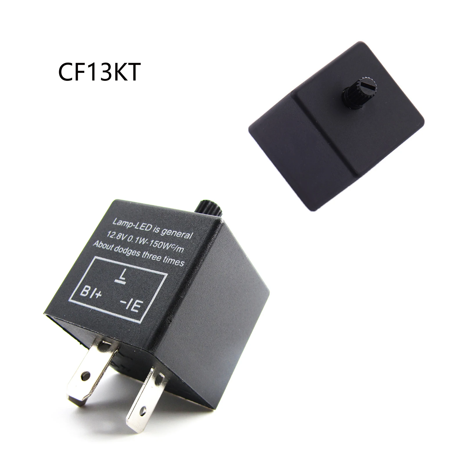 12V 3 Pin CF13 CF14 JL-02 Electronic Car Flasher Relay to Fix LED Light Turn Signal Hyper Flash Blinking Light