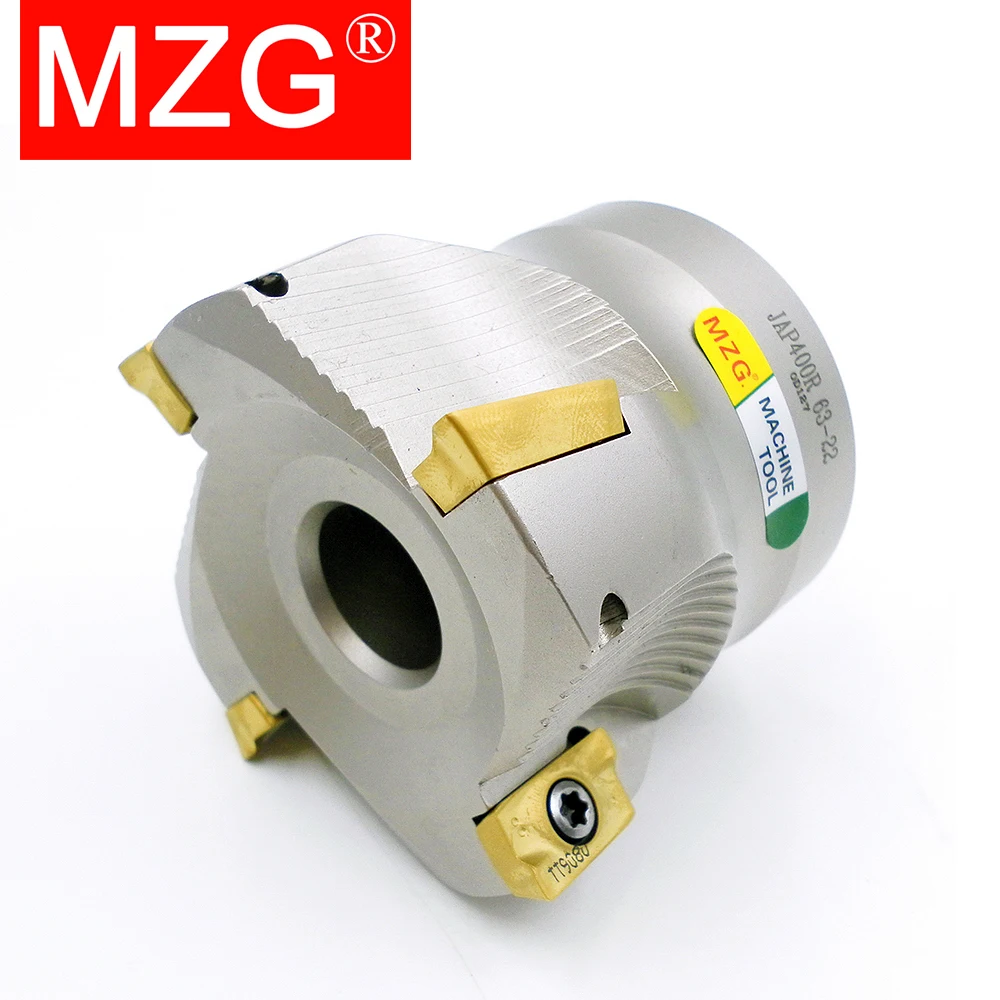 MZG-BAP300R CNC Face Milling Cutter, Cutting End Mill, ângulo direito, precisão, ombro, apertado, 40-16-5T, 50-22-6T