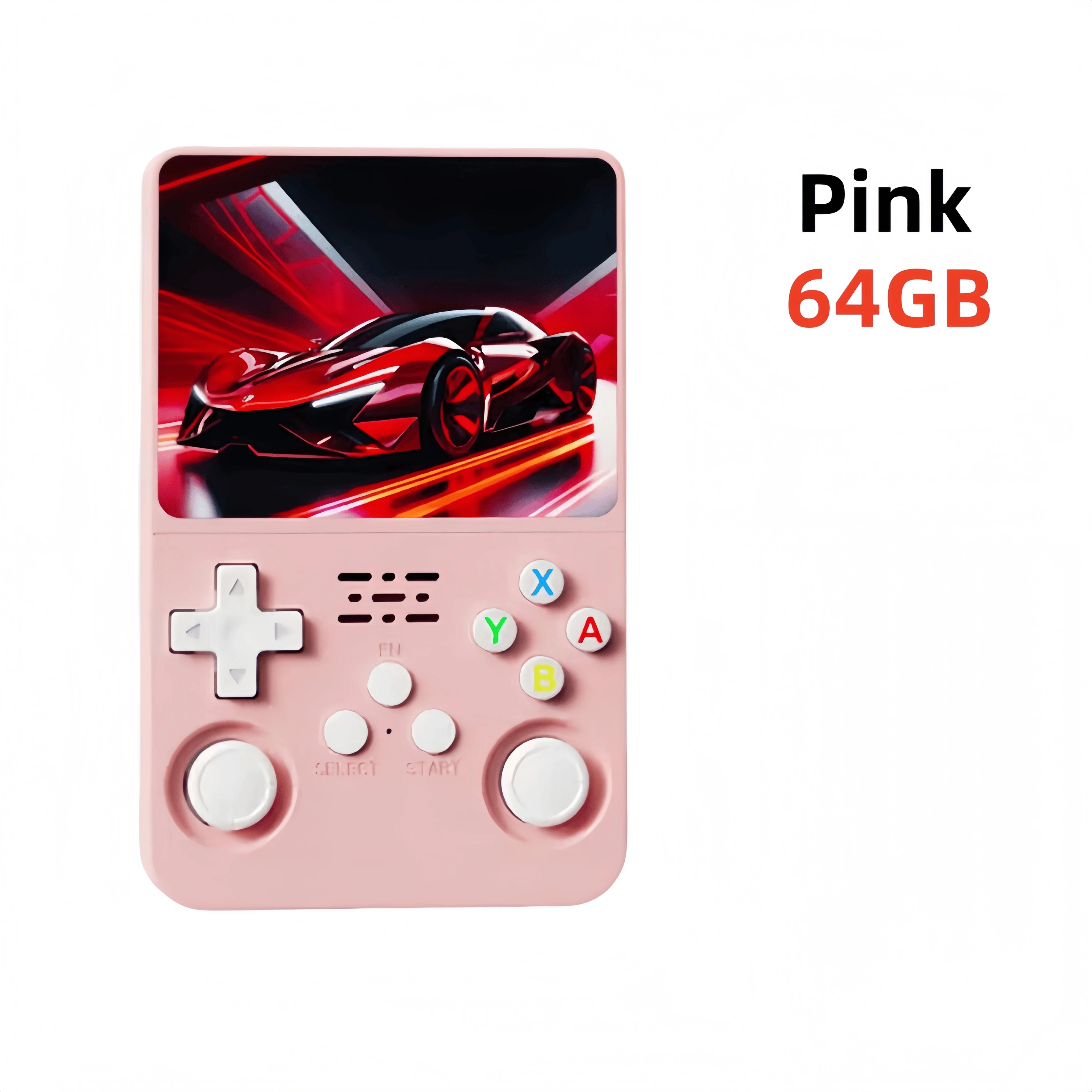 Retro R36S Handheld Videogameconsole, 3,5 inch IPS-scherm, draagbare zakspeler met 128GB voorgeïnstalleerde games, Linux-systeem