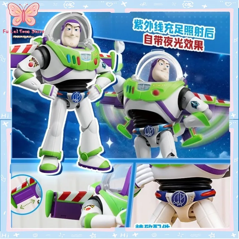 

Authentic Blokees Toy Story Series1 Playful Big Adventure Woody Buzz Lightyear Articulated Action Figure Toy Decor Gift In Stock