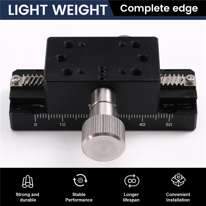 

AAAN-X-Axis Dovetail Groove 50Mm Dovetail Fine-Tuning Displacement Stage Table For Industrial Process