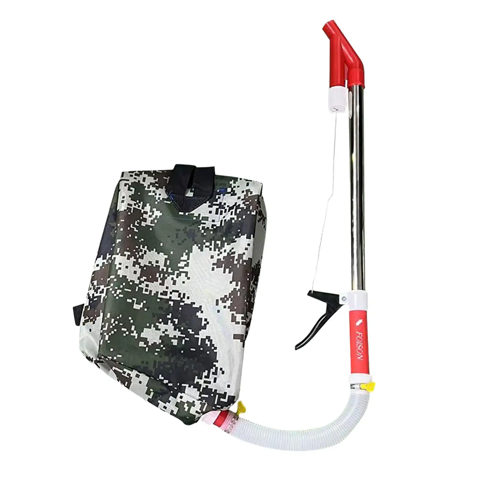 Garden Fertilizer Spreader Manual Applicator Oxford Cloth Knapsack Dispenser for Agricultural Farm and Grass Lawn Use