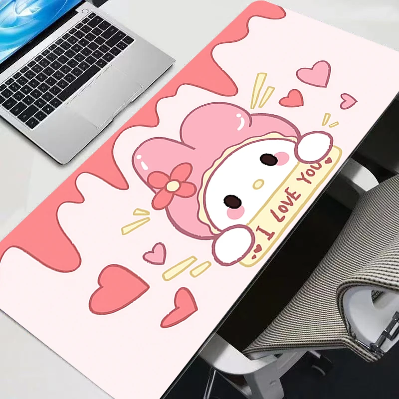 الكمبيوتر Varmilo لوحة المفاتيح ماوس الوسادة Kuromi E-sports اللاعبين أنيمي الألعاب الملحقات الجدول ألعاب السجاد مكتب حصيرة لينة ماوس الوسادة #5