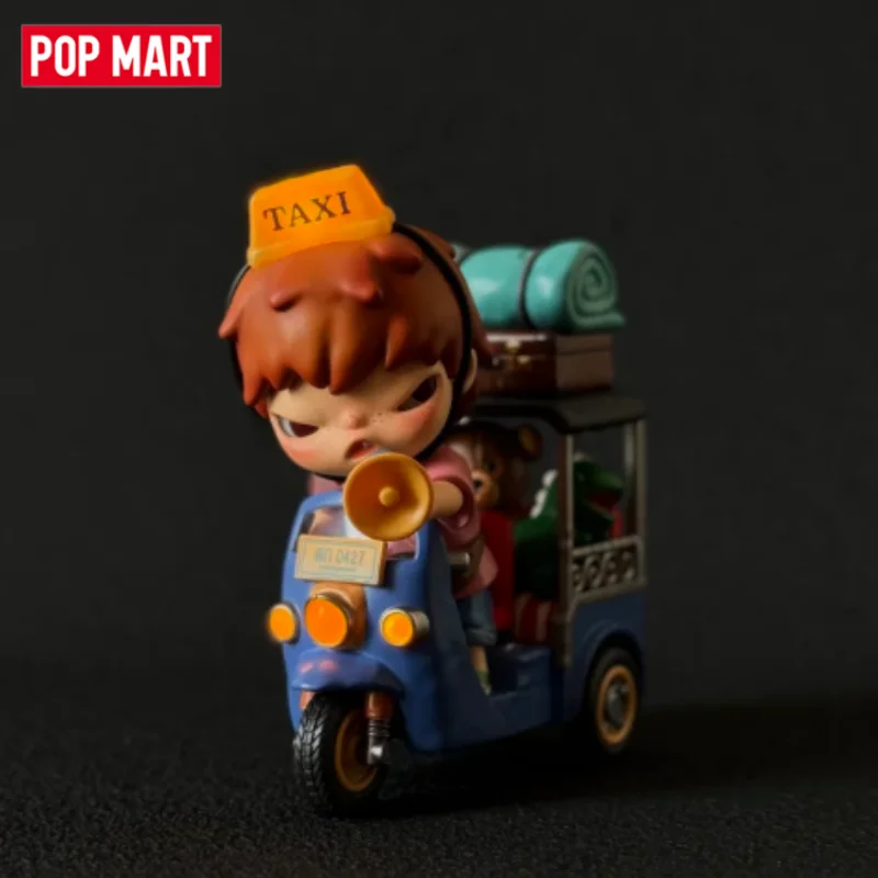 

POP MART Hirono Tuk-Tuk Series Figure Anime Action Blind Box Guess Bag Desktop Decoration Blind Bag Toys Anime Figure Cute Model