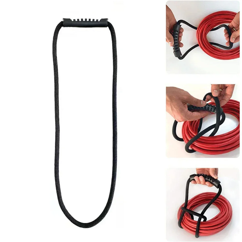 1pc Ties Warehouse Water Pipe Storage Tie Cable Nylon Hanging Storage Elastic Band Home Hose Storage Straps