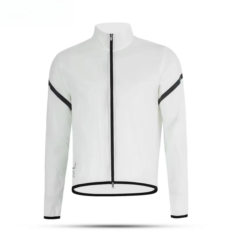 

Soft shell long-sleeved bicycle suit night fluorescent windproof cycling trench coat
