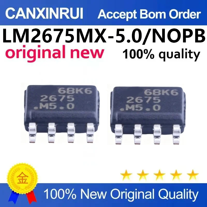 (5pcs-100pcs)Brand new original LM2675MX-5.0/NOPB packaged SOIC-8 voltage regulator IC chip