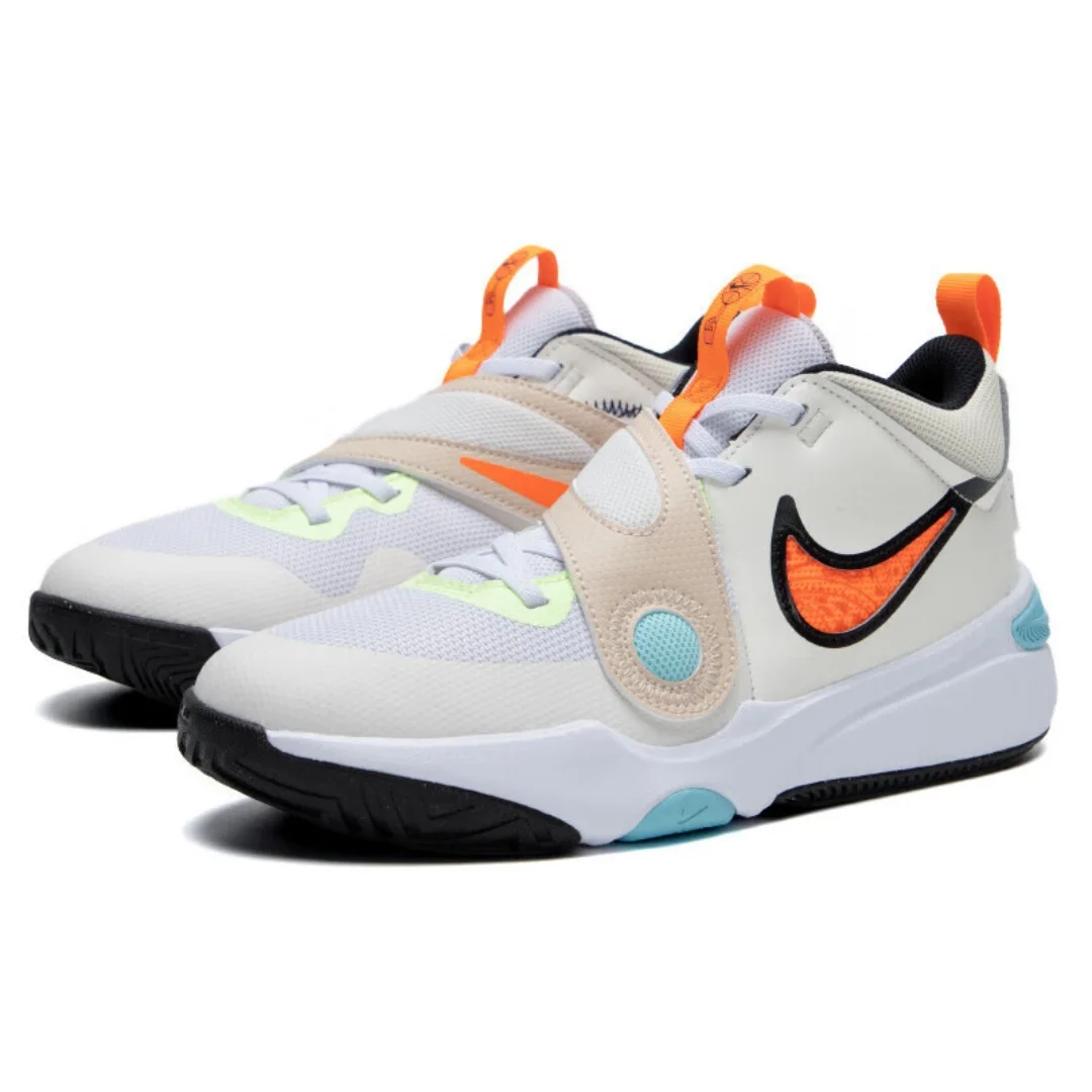 

Nike's New High-Grip, Cushioning, and Wear-Resistant Women's Training Outdoor Basketball Shoes Team Hustle D 11 Comfortable Outdoor Mid-Top Basketball Shoes Multi-Color Stitching Fashionable Trendy Casual Sports Shoes Essential for the Court Hf5735-181