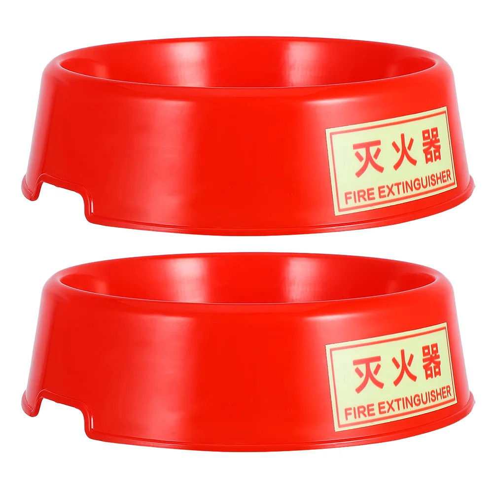 소화기 베이스 오소리 벽걸이 후크 형광 플라스틱 장착 브래킷 행거