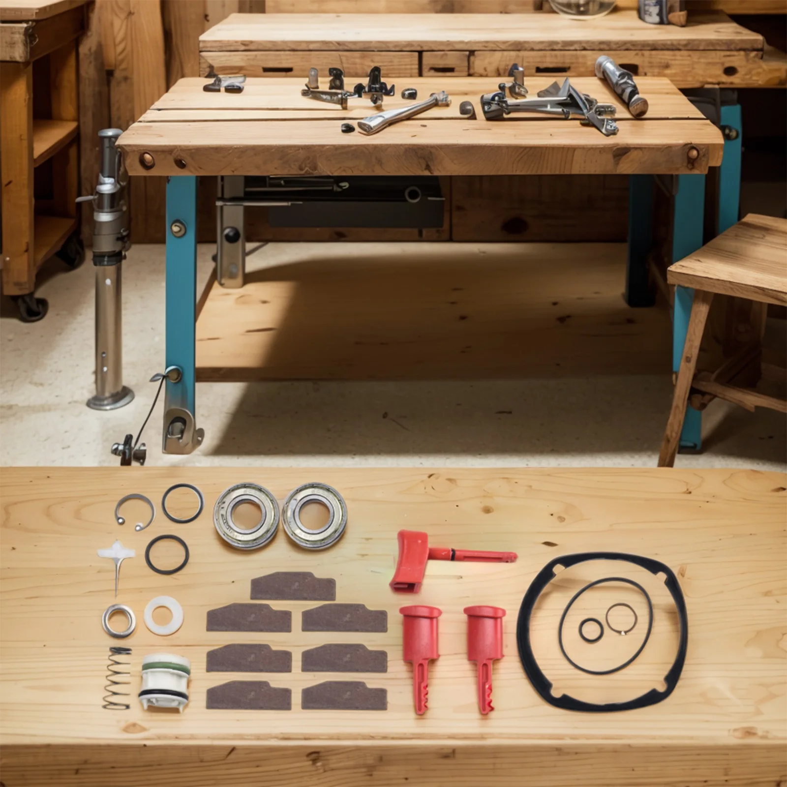 Button for Kit Real Rubber Transition Overhaul for Kit Replacement Part Part Quantity Fitment Overhaul Kit Package Content