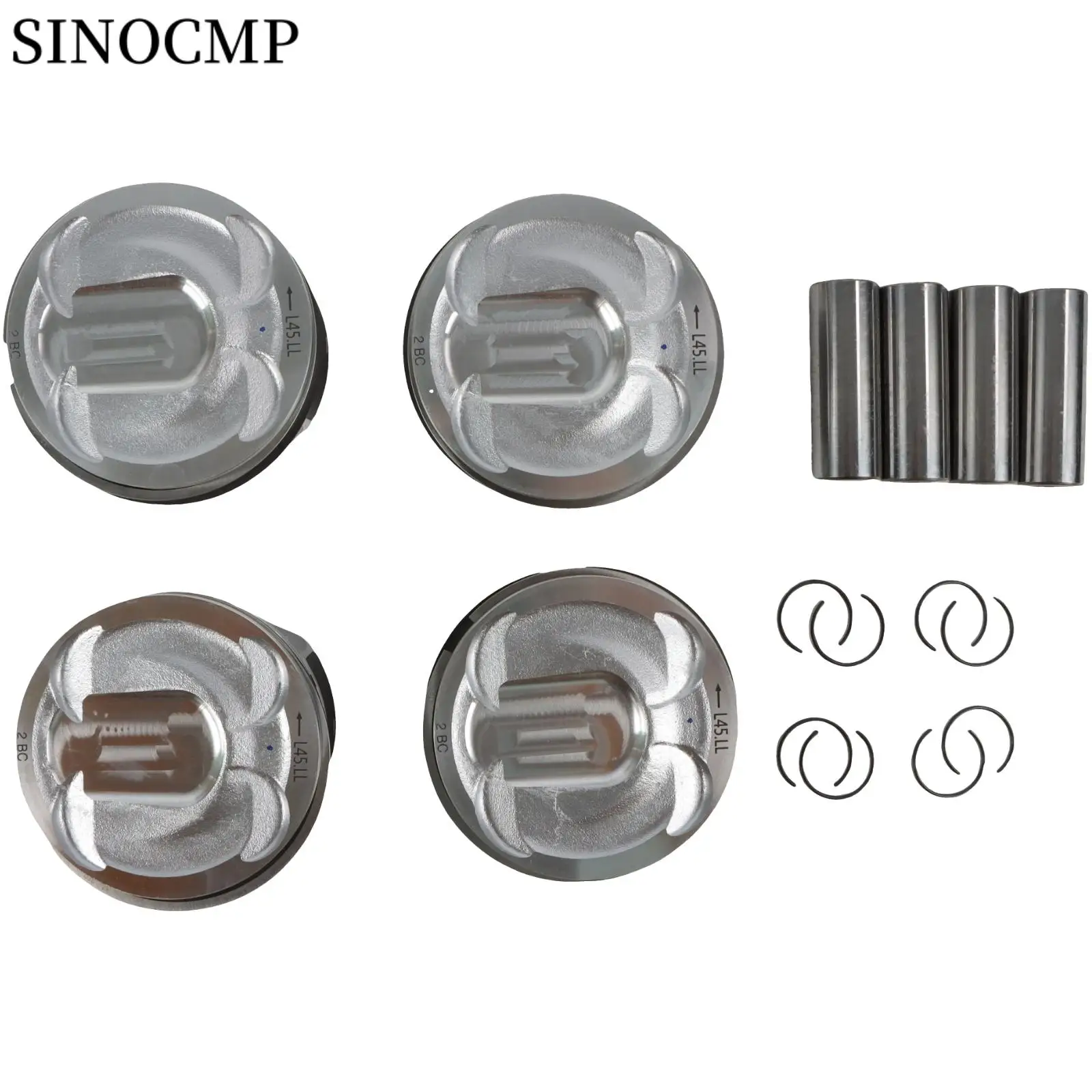 

4Pcs Engine Piston Rings AG9Z6108L ﻿40315600 For LAND ROVER Discovery Range Rover 2.0T 204PT 240HP JAGUAR 204PT VOLVO S60 II