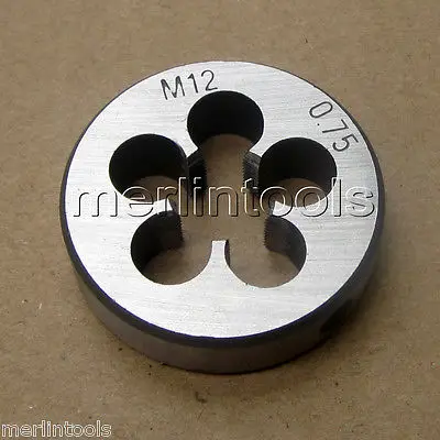 

12mm x .75 Metric Right hand Die M12 x 0.75mm Pitch