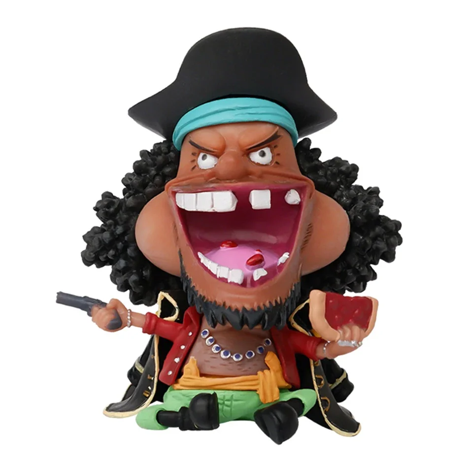 One Piece Anime Sitzender Hübscher Luffy PVC-Modell Blindbox Jobasolon Deko-Figur Anime-Zubehör