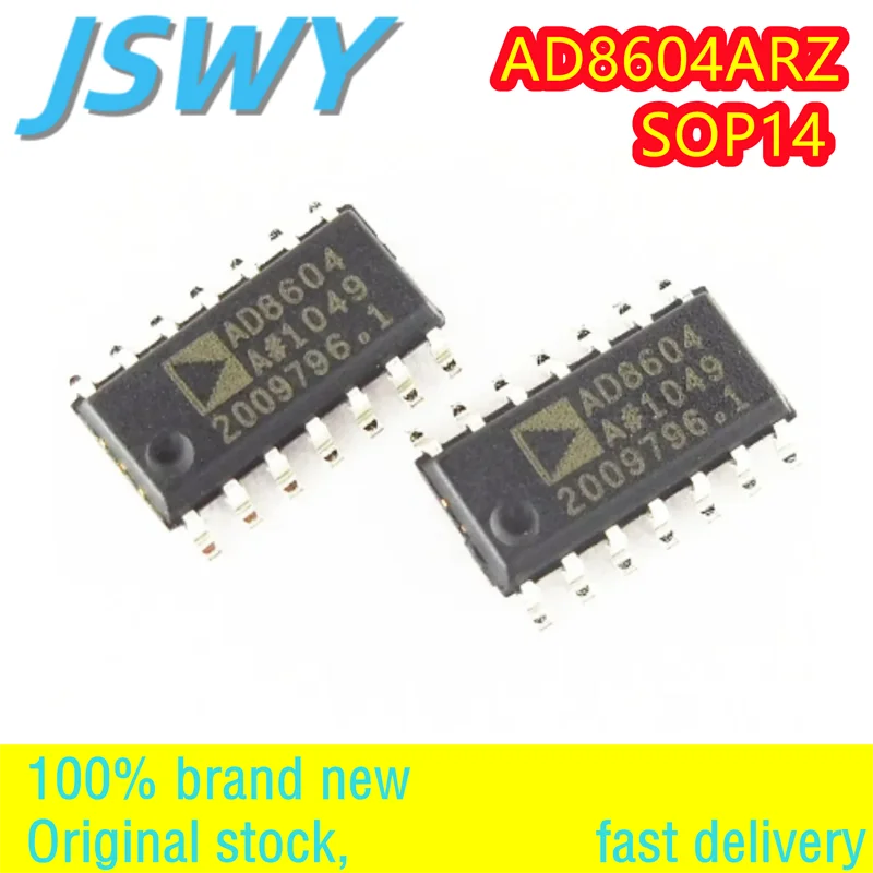

(5/20PCS) AD8604ARZ-REEL7 AD8604ARZ SOP-14 New Original Spot Four-Channel Precision Operational Amplifier Chip Electronic Spot