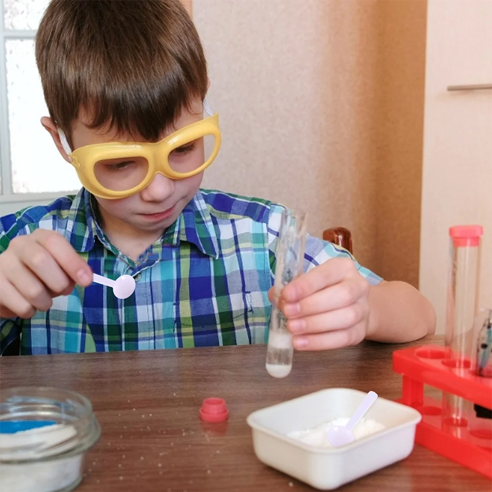 

120Pcs Plastic Measuring Spoons Micro Labs Powder Scoop Durable Use Plastic Scoop Measuring Disposable