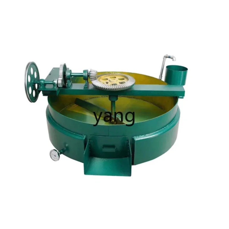 CX oil pressing electric heating, flat bottom heat transfer oil wok frying machine