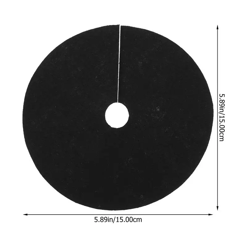 20 sztuk włóknina drzewo ściółka pierścień okrągły Anti Grass Weed bariera pokrywa roślinna pierścień kontroli chwastów dla kryty odkryty ogrody