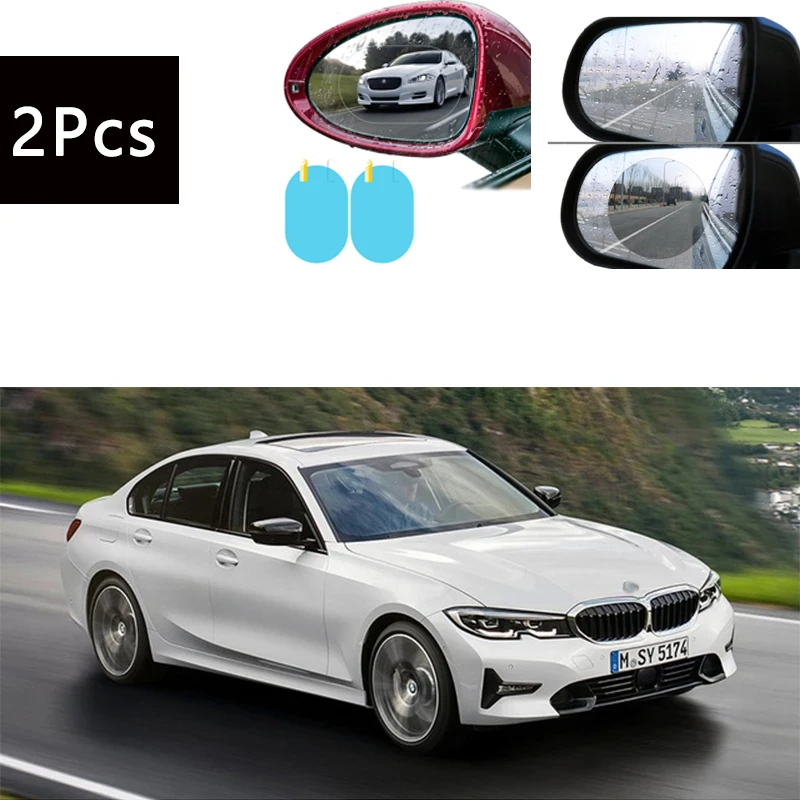 

Anti Fog Car Mirror Window Clear Film Sticker For BMW Series 3 F30 E90 G20 320d 325i 328i 330i 318i Side Wing Mirror Rainproof