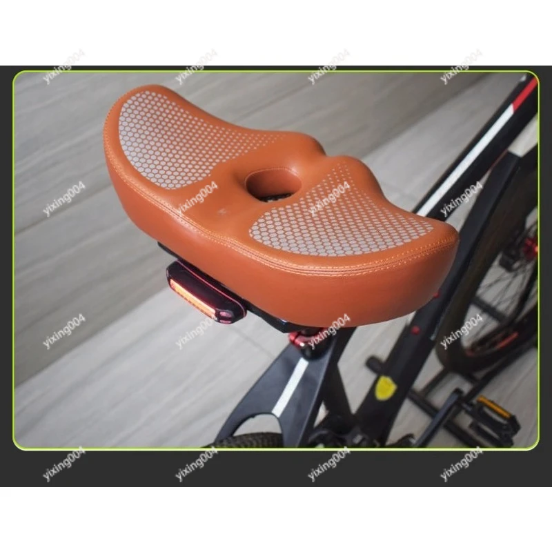 Soft Thick Bike Saddle Cushion, Shockproof Comfort Seat Pad for Cycling