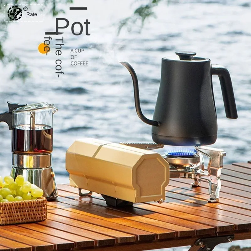 Cassette Stove Outdoor Portable e Folding Cass Camping Cooker Gas Tea Stove Kettle