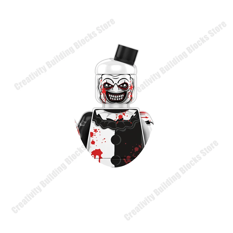 NEW Pumpkin Man Witch Vampire Mini 3D DIY Halloween Cartoon Figures Model Building Block Toys Children's Birthday Gifts Boys