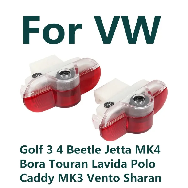 폭스바겐 VW 2026 신형 LED 자동차 도어 실내등 전구 장식 램프 액세서리 (폭스바겐 캐디 MK3 비틀 보라 샤란 투아렉용)