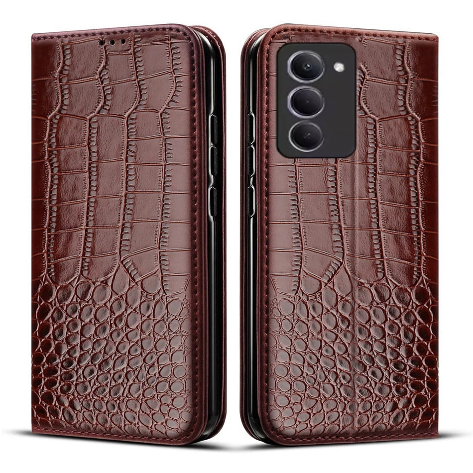 Leather Flip Wallet Case For Xiaomi Redmi 15 5G 4G 6.9