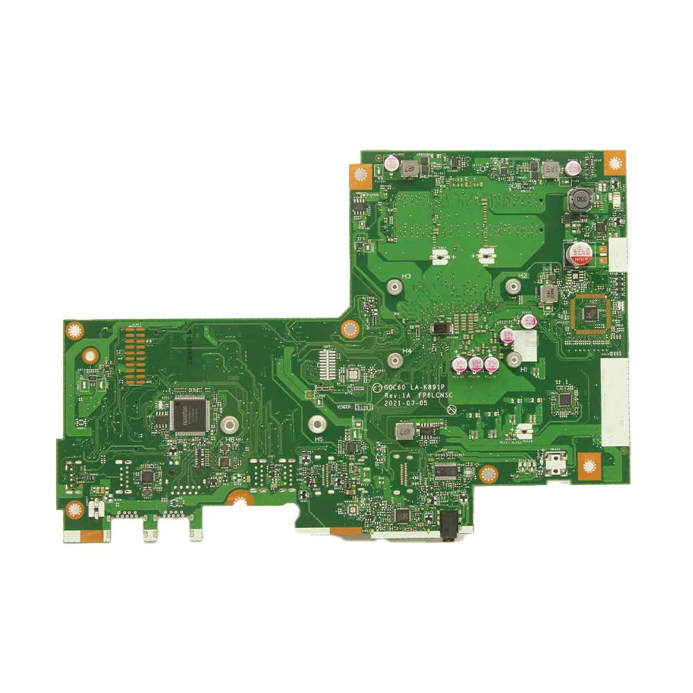 Imagem -02 - Placa-mãe do Portátil para Lenovo Ideacentre Aio 327alc6 La-k891p Cpu R35300u R5-5500u Fru:5b20u54614 5b20u54612