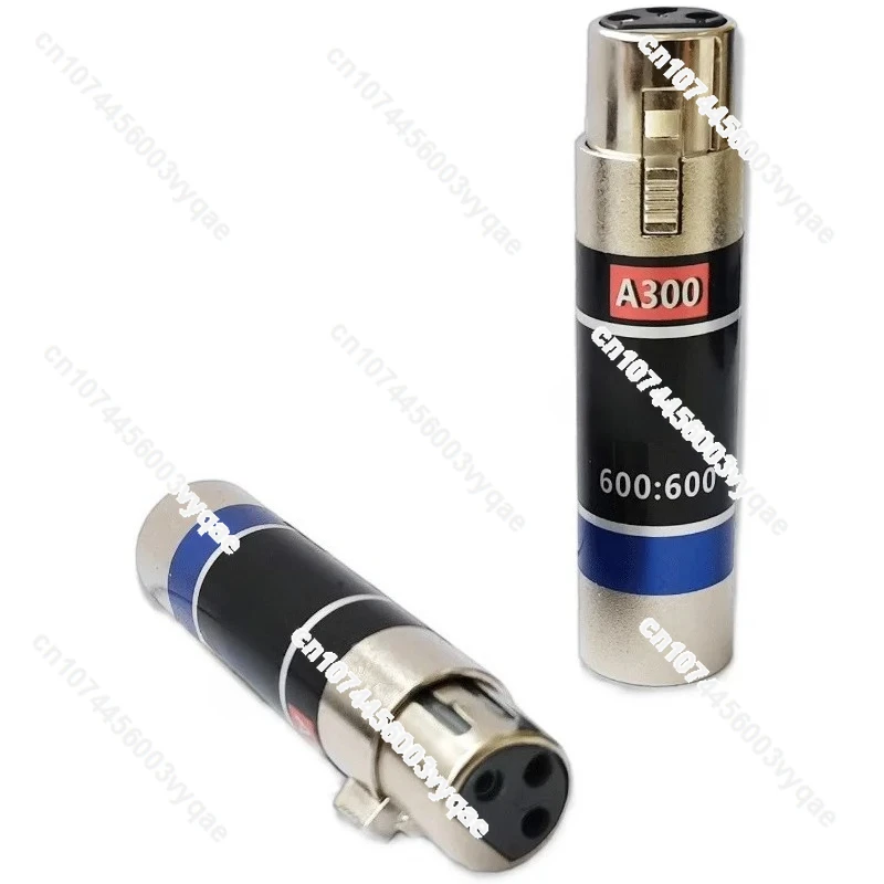 XLR Audio Isolator Current Noise Eliminator Common Ground Anti-Interference Filter for Amplifier Mixer Conference Room