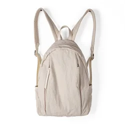 Large Capacity Women Backpack Lightweight and Versatile College Student backpack fit A4 paper
