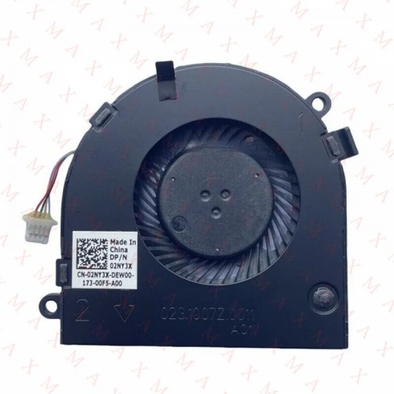 

LL для ноутбука Dell Latitude серии 3380, процессор DC5V 0,5A, 4 провода, охлаждающий вентилятор 02NY3X