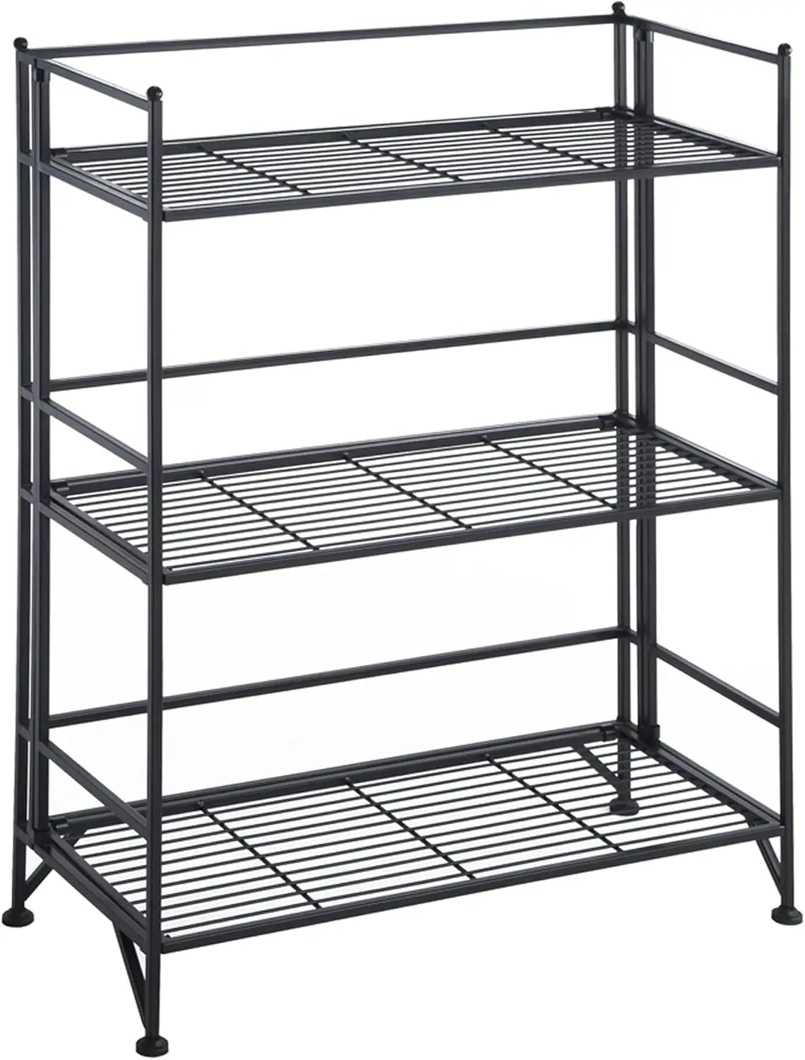 

Designs2Go X-Tra Storage 3-х уровневая складная металлическая полка, черная