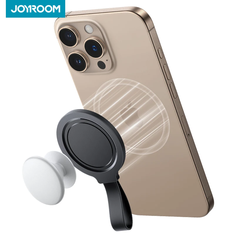 JOYROOM Magnetic Base with Silicone Handle Magnetic Phone Holder Compatible with Phone Grips For iPhone 16 15 14 13 12 Pro Max