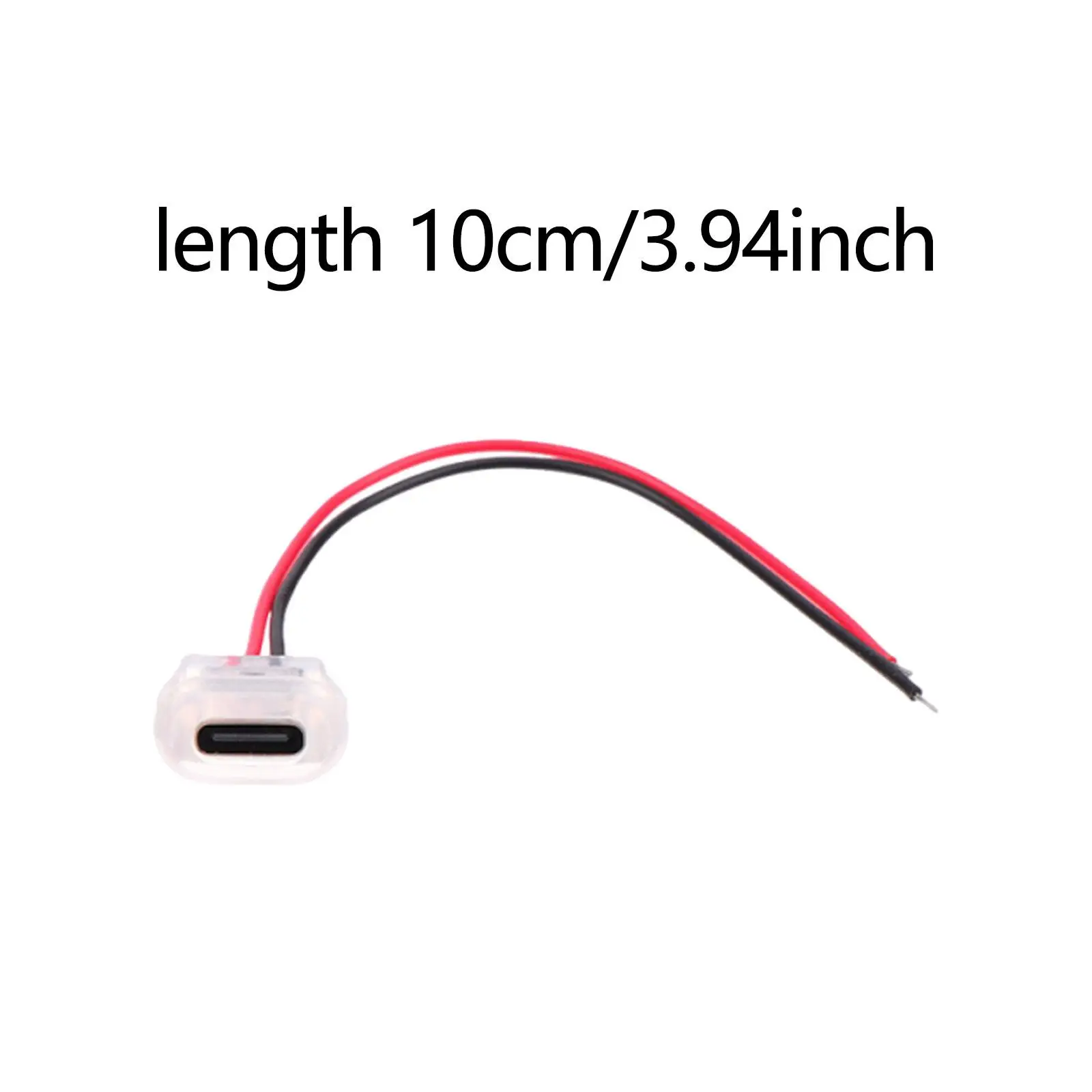 هيكل أنثى من النوع C سلك 2 دبوس ملحقات مدمجة قوية يستبدل اللحام