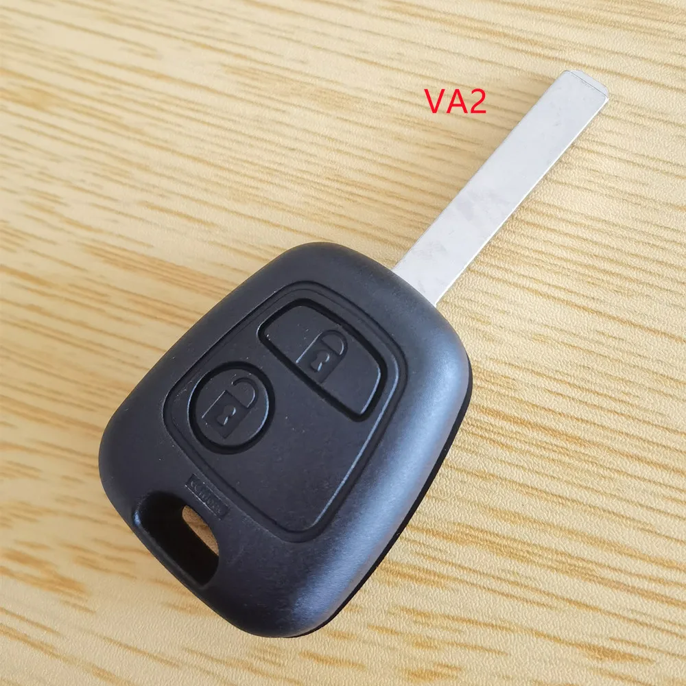 

Key Shell 2 Button NE73 / VA2 / HU83 Blade Replacement Remote Car Shell for Peugeot/Citroen 106 107 206 207 306 307 406 407