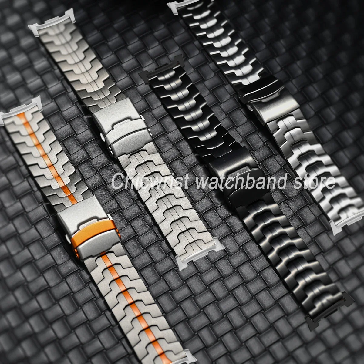 

Роскошный титановый ремешок для Samsung Galaxy Watch 8, 40 мм, 44 мм, Ultra2, деловой браслет для часов GALAXY, 8 классических ремешков, аксессуары