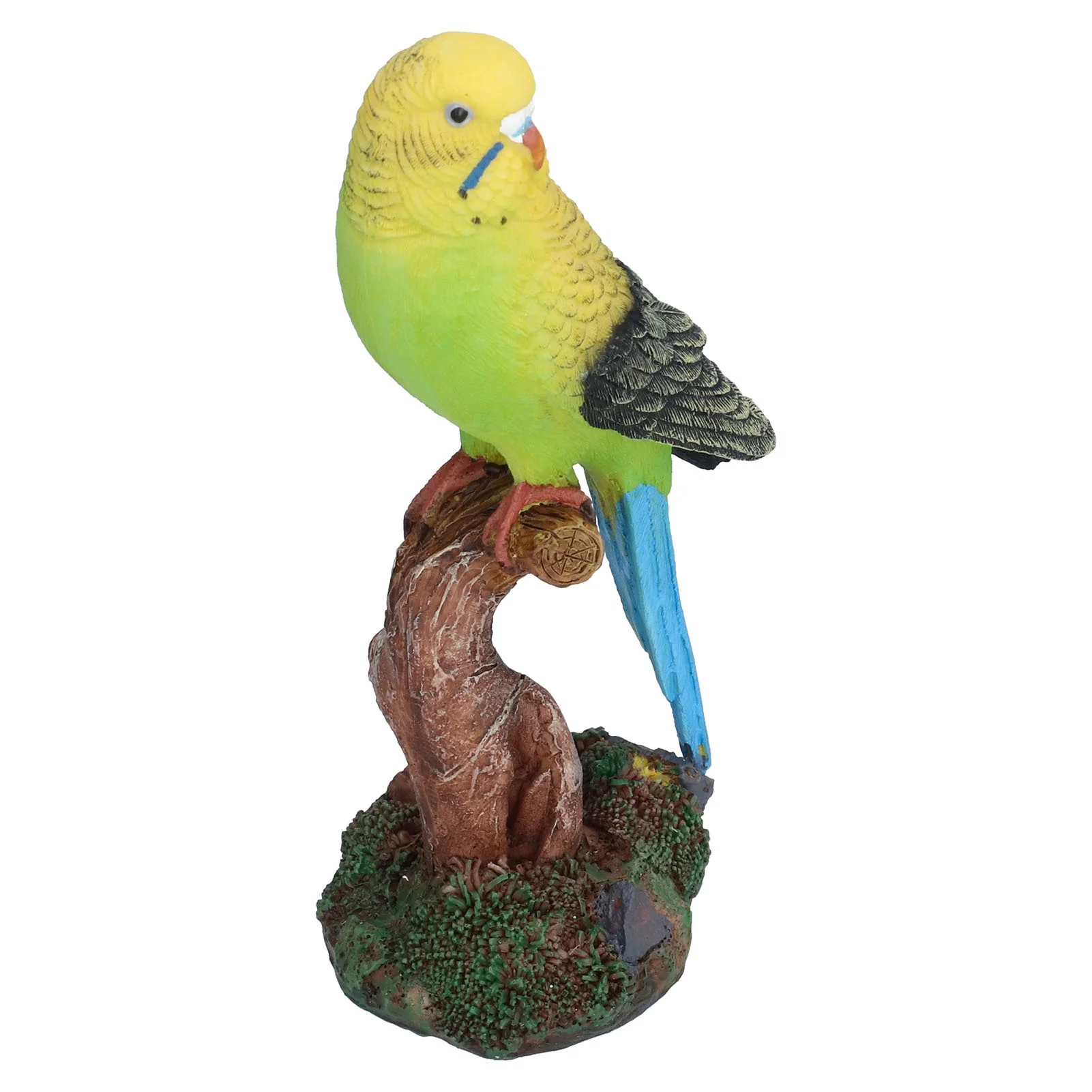 Distinctive Simulation Parrot Decor Artificial Bird Model Home Garden Landscape Decoration