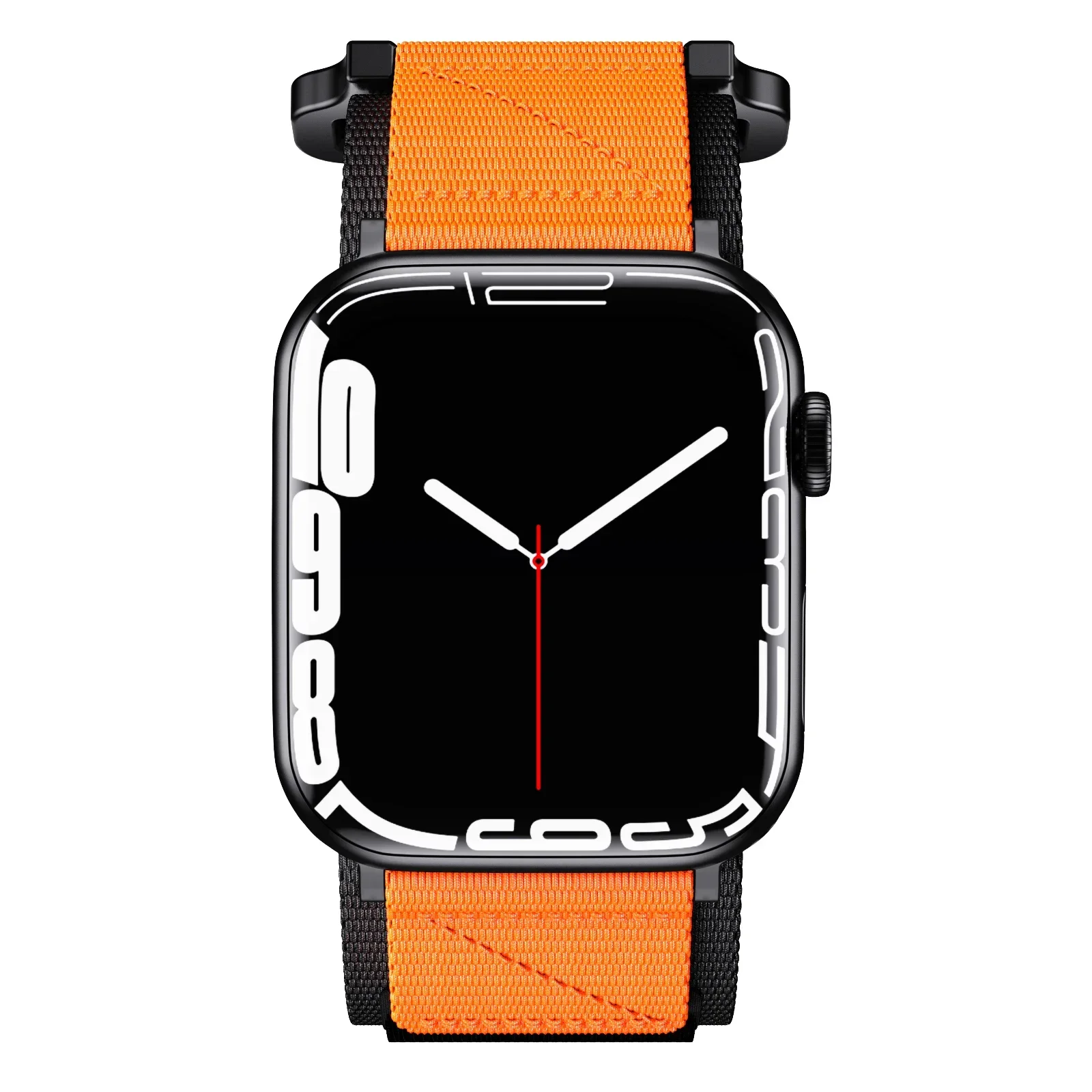 Нейлоновый ремешок для Apple Watch Ultra 2 49 мм 46 мм 42 мм 45 мм 44 мм 41 мм 40 мм Спортивный ремешок с петлей Iwatch Series 10 9 8 7 6 SE 5 4 Браслет