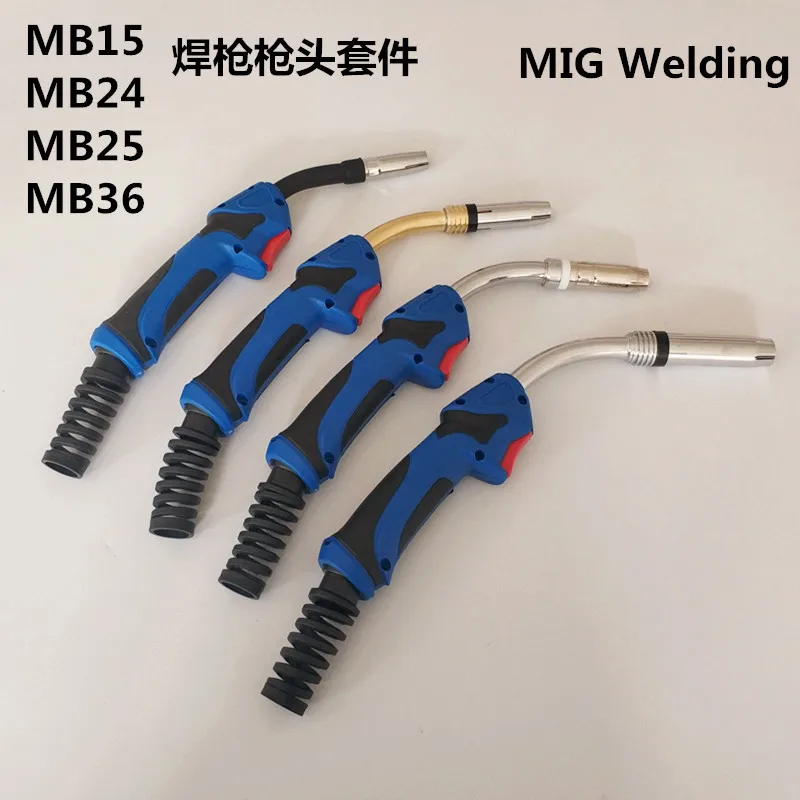 MIG Welding Torch MB15 24 25 36 Torch Body 180A European Style Welding Gun MB15AK Torch Head