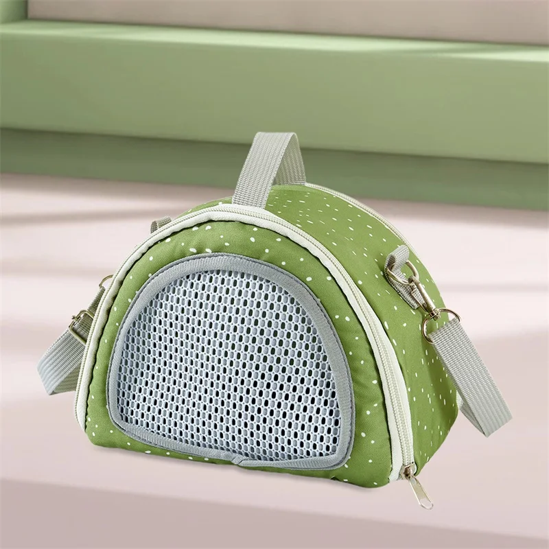 الهامستر الناقل الفئران حقيبة لطيف نقطة طباعة الحيوانات الصغيرة السكر شراعية حقيبة سفر جربيل القنفذ المحمولة السفر الناقل