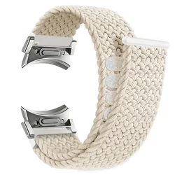 20mm Braided Band For Samsung Galaxy Watch 4 6 classic/5 pro 47mm 43mm 44mm 40mm 45 No Gaps bracelet correa Galaxy watch 6 strap