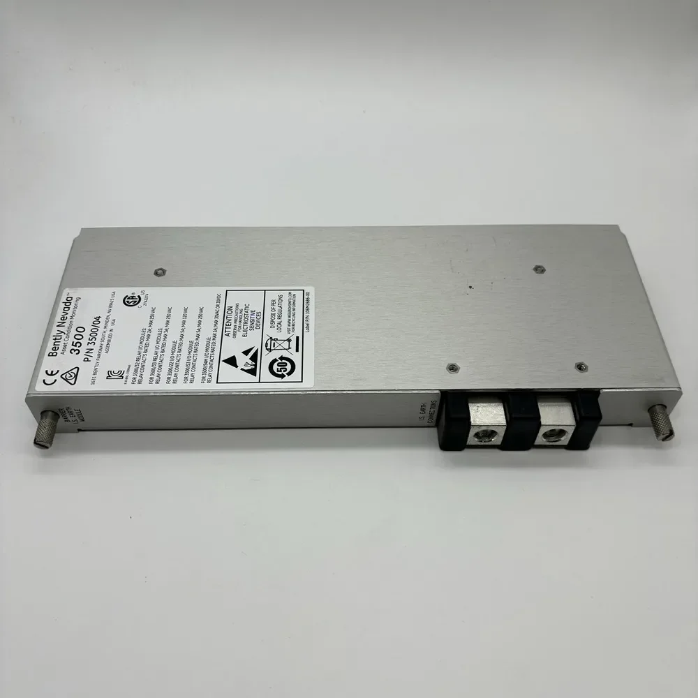 Módulo de monitoreo de vibración doblada Tarjeta Bentley 3500/04-01 Módulo de interfaz de datos transitorios con precio competitivo