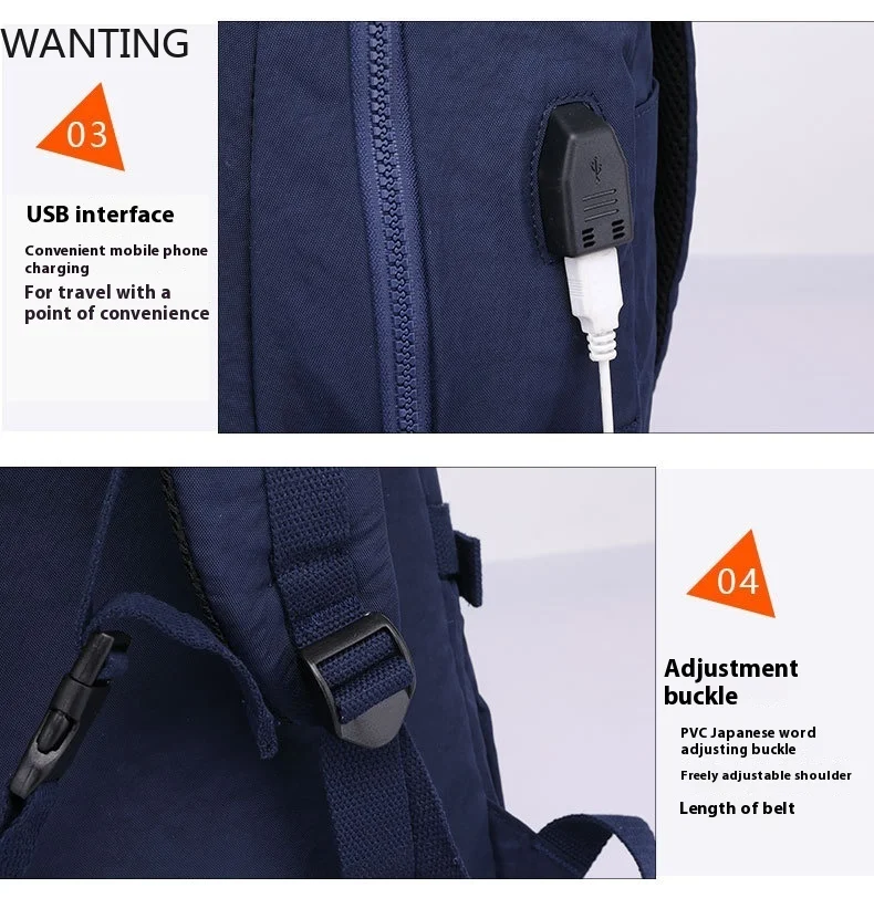 TEGAOTE バックパック女性のラップトップバッグナイロン防水 Mochila Feminina バッグパック Bolsas 旅行バック子供のための