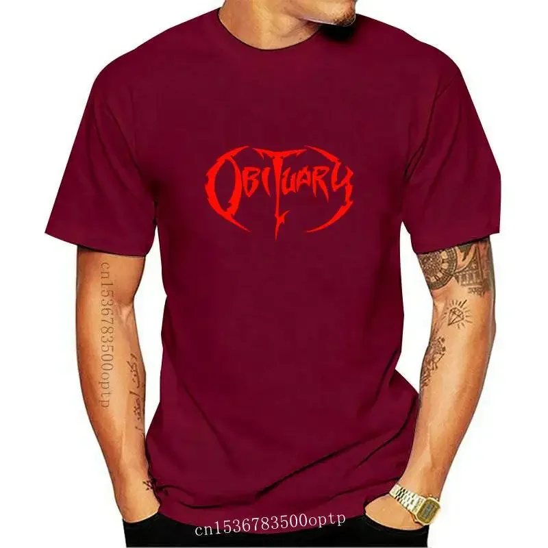 Fashion New  Obituary Death Metal Band Logo Black Men'S T Shirt Size S - 3Xl Vintage Tee Shirt