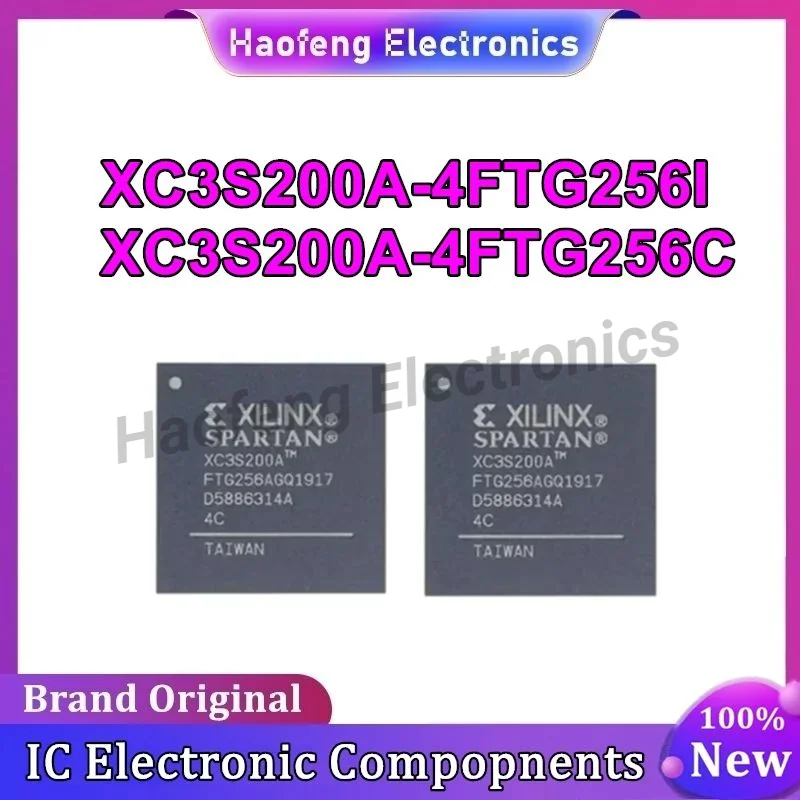 XC3S200A-4FTG256C XC3S200A-4FTG256I XC3S200A-4FTG256 XC3S200A-4FTG XC3S200A-4 XC3S200A XC3S200 XC3S XC3 XC IC Chip BGA256