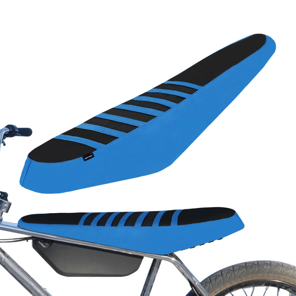 

Нескользящий чехол на сиденье для Zooz Ebikes UU750/ UU1100/UH1200, полосатый чехол на сиденье с захватом, противоскользящий чехол на седло