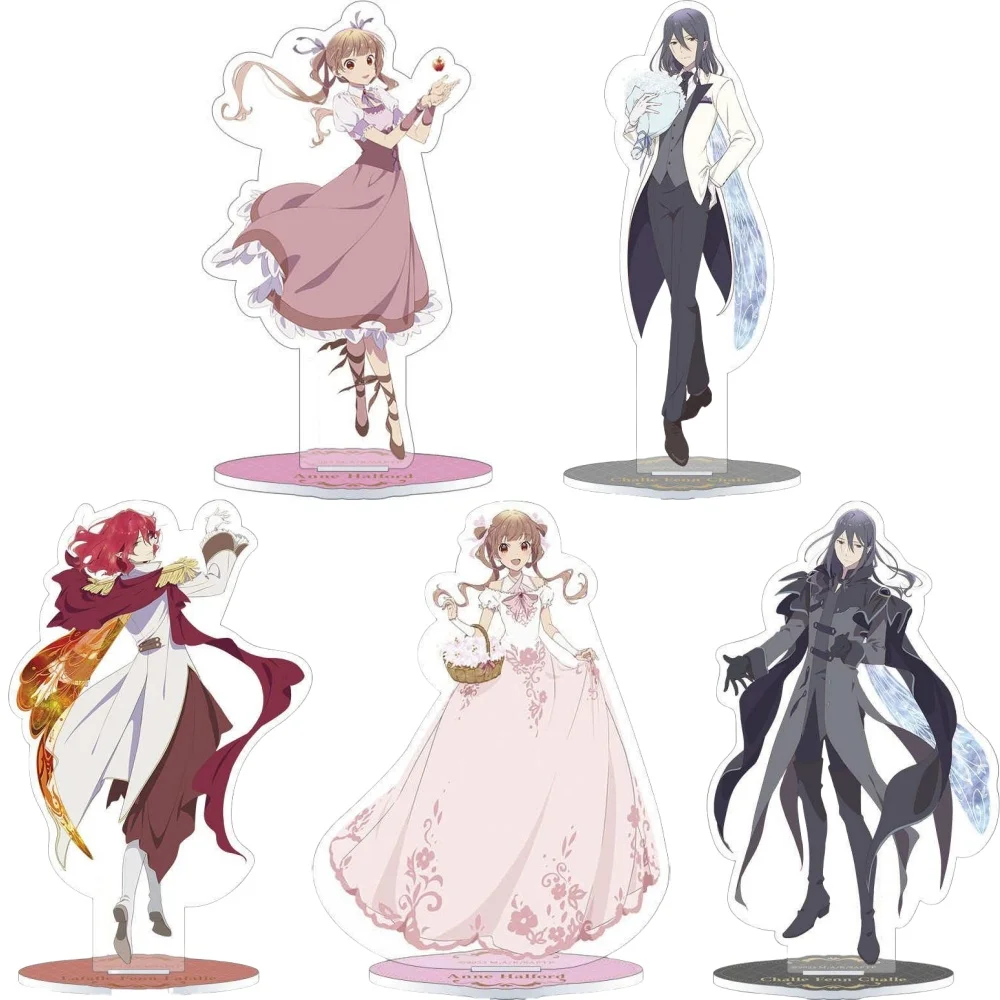 Loen Anime Peripheral Store Sugar Apple Fairy Tale Anne Challe Fen Rafal HD Figure AcrylicStand Desk Decor Fans Gifts About 15cm